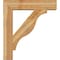 Ekena Millwork Funston Block Rough Sawn Bracket w/ Offset Brace, Western Red Cedar, 8"W x 34"D x 38"H BKT0806X34X38FST05RWR - alternate 2